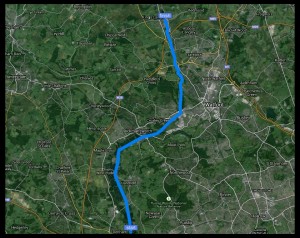 Today's route
