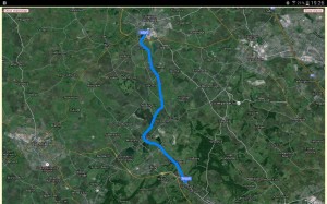 Today's route