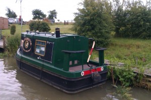 Quite possibly the shortest narrowboat I have ever seen!