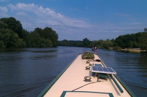 Coming down the tideway