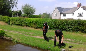 Police divers